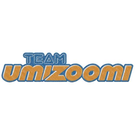 team umizoomi logo Embroidery Design