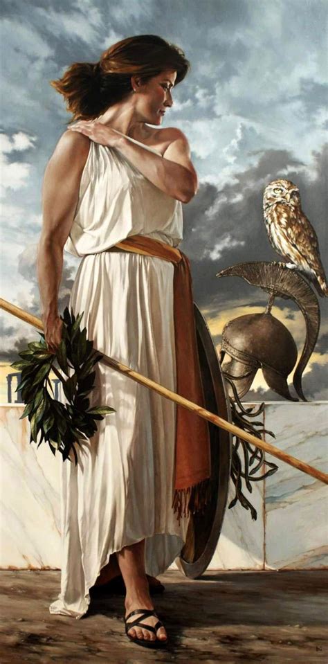 Athena Greek Goddess Wallpapers - Wallpaper Cave