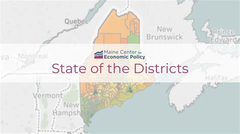 MECEP Map: Economic Insights for Maine's Legislative Districts - 2019 - MECEP