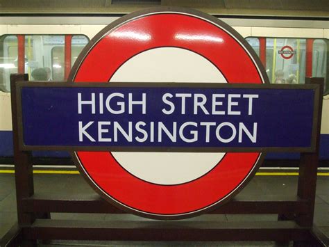 High Street Kensington London Underground Station in 2019 | London underground stations ...