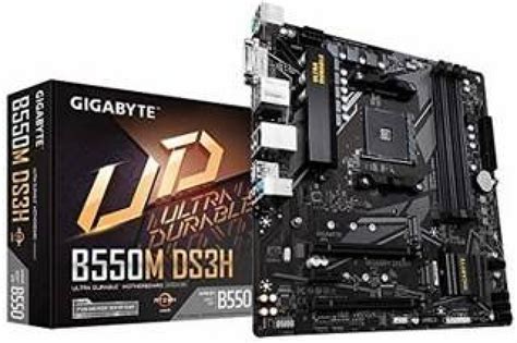 GIGABYTE, B550M, DS3H, AM4, AMD, B550 MICRO-ATX, MOTHERBOARD ~ LOQTAA-لُقطة