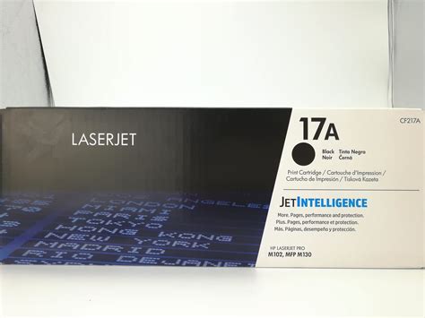 Original Genuine CF217A Black Toner Cartridge for HP - Toner Cartridge and for HP Laserjet Printer