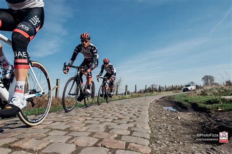 Video: a glimps from the cobblestones of the Paris-Roubaix - UAE team ...