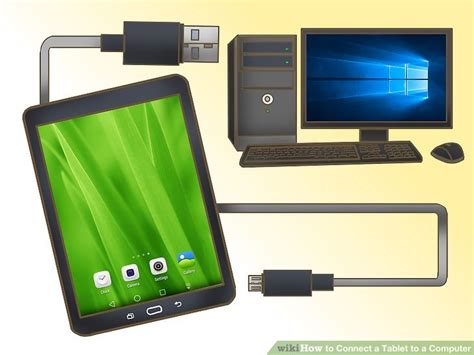 5 Ways to Connect a Tablet to a Computer - wikiHow