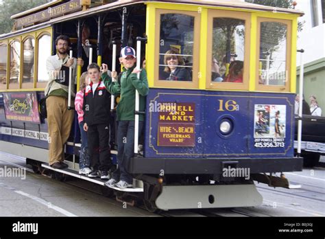 A trolley in downtown San Francisco Stock Photo - Alamy