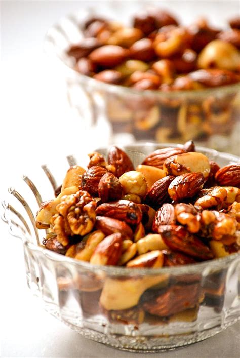 Warm Six-Spiced Party Nuts Recipe | The Veg Space UK recipe blog