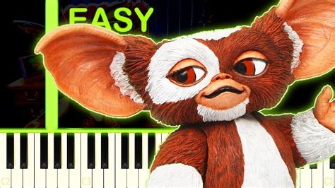 GREMLINS THEME - EASY Piano Tutorial - YouTube