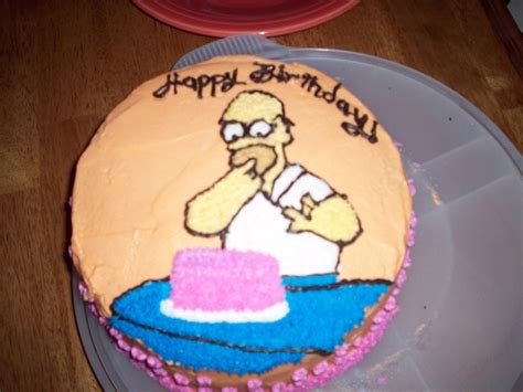 Homer Simpson - CakeCentral.com