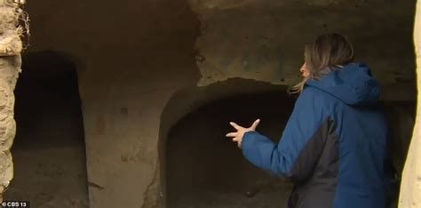 California's homeless found living in caves 20 feet below street level ...