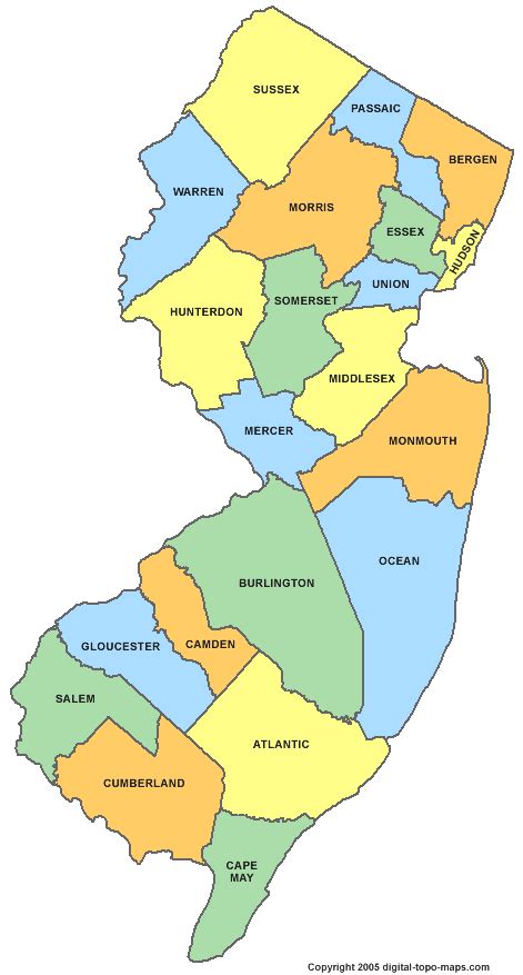 New Jersey Counties Show Dramatic Reversal in Population Growth ...