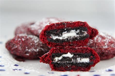 Red Velvet Fried Oreos (Video) - Cooked by Julie