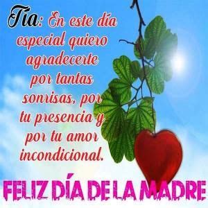 Feliz Dia De Las Madres Tia - Tosma