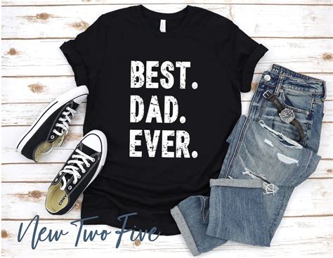 Dad Shirt, Best Dad Ever Shirt, Fathers Day Shirt,grandpa Shirt, Men's ...