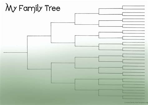 Excel Spreadsheet 10 Generation Family Tree Template Excel