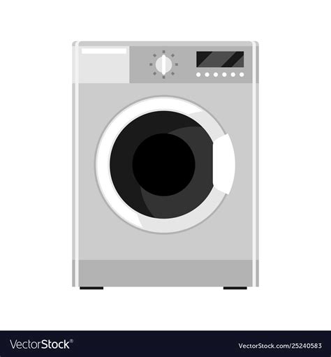 Icon washing machine Royalty Free Vector Image