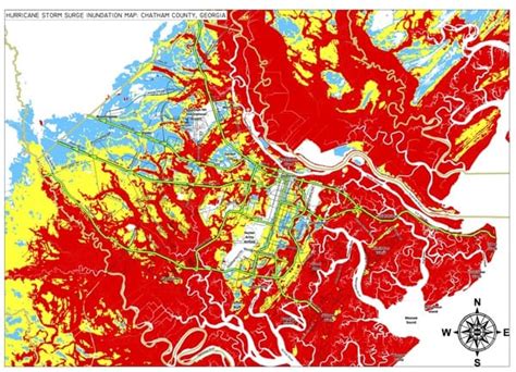 Savannah Flood Zone Map - Map San Luis Obispo