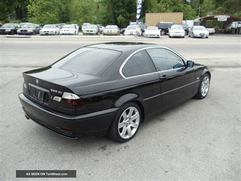 2002 Bmw 325ci 5 Speed Manual Black 2 Door Coupe