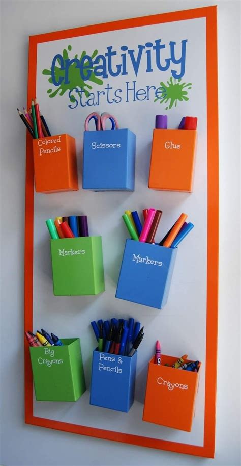 Pin by Khepri Femi on Organización para el Aula! | Art center preschool, Daycare decor ...