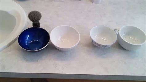 Inexpensive Shaving Bowls - YouTube