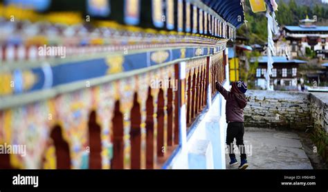 Monasteries in Bhutan Stock Photo - Alamy