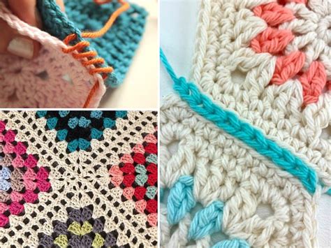 10 Best Ways to Join Crochet Squares | Crochetpedia