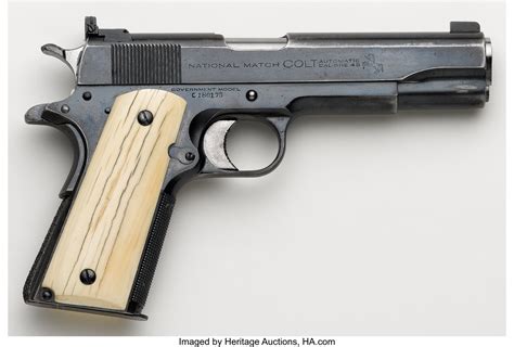 *Cased Custom Colt Model 1911-A1 National Match Semi-Automatic | Lot #32397 | Heritage Auctions