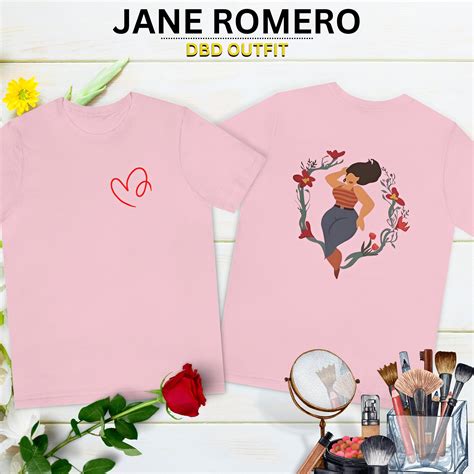 Dead by Daylight Jane Romero Cosplay Tee With Knotted Detailing Unique ...