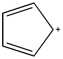 Illustrated Glossary of Organic Chemistry - Cyclopentadienyl cation