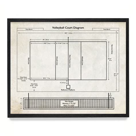 Diagram Volleyball Court | ubicaciondepersonas.cdmx.gob.mx