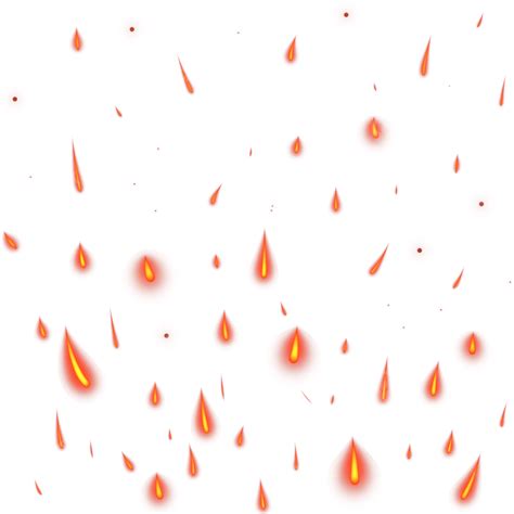 Fire Spark PNG Transparent, Red Fire Sparks Decoration, Fire, Fire ...