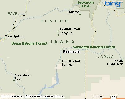 Where is Featherville, Idaho? see area map & more