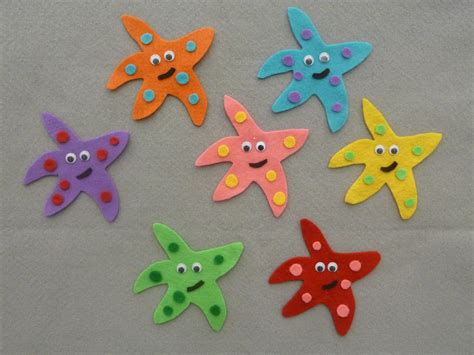 The Wielded Pen - Children's Corner: Five Little Starfish - A Flannel Friday