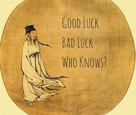 Good Luck? Bad Luck? Wisdom Teaches