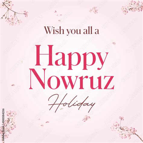 Happy Nowruz vector illustration background. Spring celebration vector design. Nowruz holiday ...