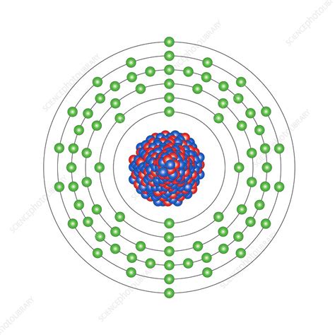 Mercury, atomic structure - Stock Image C013/1637 - Science Photo Library