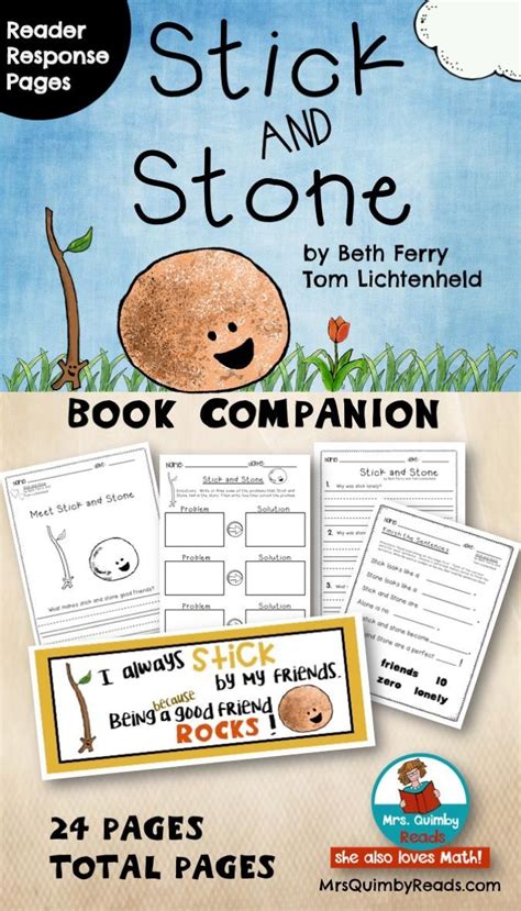 Stick and Stone | Book Companion | Teaching resources, Teaching, Teaching literacy