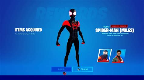 How To Get Spiderman Miles Morales Skin In Fortnite (New Free Skin ...