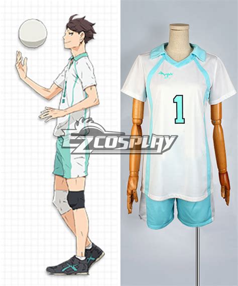 Haikyu!! #4 Hajime Iwaizumi or #1 Tōru Oikawa Cosplay Costume