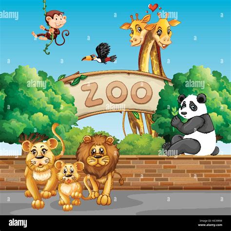 Clipart Of Zoo