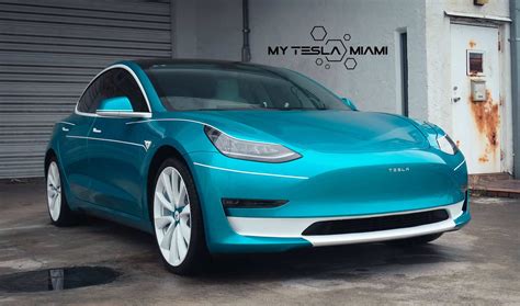 Tesla Model 3 Wrap In Miami FL | Tesla Wrap Model 3