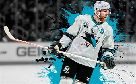 Joe Pavelski San Jose Sharks Striker American Hock by christiancaron54 ...