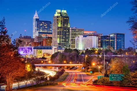 Raleigh North Carolina Skyline — Stock Photo © sepavone #71522987