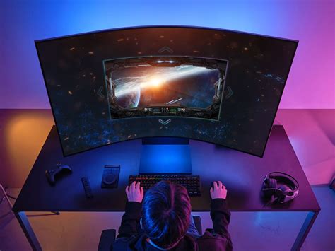 Samsung Odyssey Ark 55-inch 4K gaming monitor w/ 165Hz refresh rate now ...