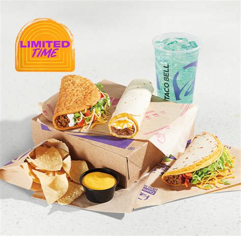 Enjoy $7 Luxe Cravings Box at Taco Bell with five popular menu items - Living On The Cheap