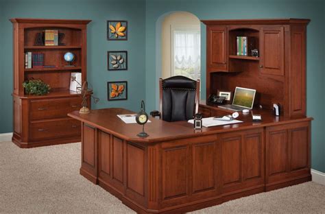 Cavalier Executive Luxury Office Set - Countryside Amish Furniture