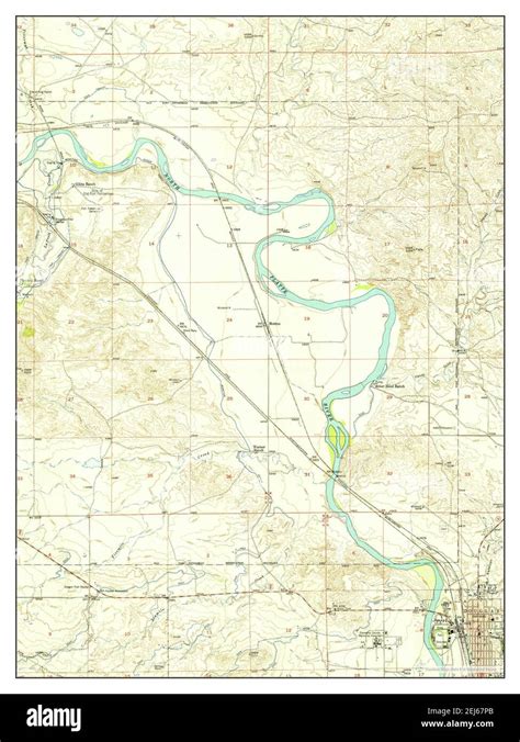 Douglas, Wyoming, map 1950, 1:24000, United States of America by Timeless Maps, data U.S ...