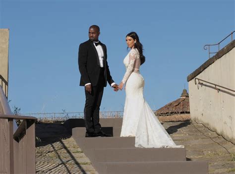 Husband & Wife from Kim Kardashian & Kanye West's Wedding Album | E! News