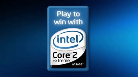 Logo Animation - Intel™ Core 2 Extreme (Play to win with) [2008~2009] FullHD - YouTube