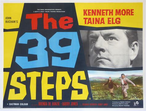 THE 39 STEPS UK Quad poster | Picture Palace Movie Posters