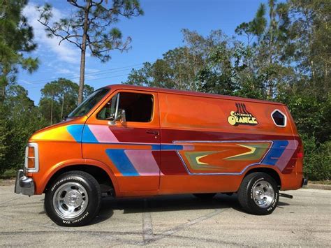 Psychedelic custom van: 1983 Dodge Ram 150 Custom Hot Rod Show Van for sale